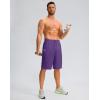 imageG Gradual Mens Athletic Shorts with Pockets 11 Long Basketball Shorts Lightweight Quick Dry Gym Workout Shorts for MenPurple