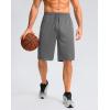 imageG Gradual Mens Athletic Shorts with Pockets 11 Long Basketball Shorts Lightweight Quick Dry Gym Workout Shorts for MenSteel