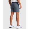 imageG Gradual Mens Golf Dress Shorts 5 7 9 Stretch Casual Work Flat Front Shorts for Men with 3 Pockets Quick DryDusty Blue