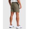 imageG Gradual Mens Golf Dress Shorts 5 7 9 Stretch Casual Work Flat Front Shorts for Men with 3 Pockets Quick DryDusty Khaki