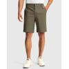 imageG Gradual Mens Golf Dress Shorts 5 7 9 Stretch Casual Work Flat Front Shorts for Men with 3 Pockets Quick DryDusty Khaki