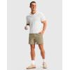 imageG Gradual Mens Golf Dress Shorts 5 7 9 Stretch Casual Work Flat Front Shorts for Men with 3 Pockets Quick DryKhaki