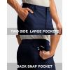 imageG Gradual Mens Golf Dress Shorts 5 7 9 Stretch Casual Work Flat Front Shorts for Men with 3 Pockets Quick DryNavy