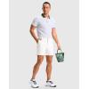 imageG Gradual Mens Golf Dress Shorts 5 7 9 Stretch Casual Work Flat Front Shorts for Men with 3 Pockets Quick DryWhite