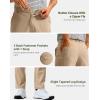 imageG Gradual Mens Golf Pants with 5 Pockets 303234 Quick Dry Lightweight Stretch Work Dress Pants Casual Slacks for MenKhaki