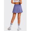 imageG Gradual Pleated Tennis Skirt for Women with Pockets Shorts Womens High Waisted UPF50 Athletic Golf Skorts Skirts for Running Casual Slate Blue XLarge