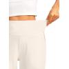 imageG Gradual Womens 12 Bermuda Long Shorts with Pockets High Waisted Stretch Knee Length Shorts for Women Summer WalkingWhite Apricot