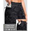 imageG Gradual Womens 13 Long Hiking Shorts with Zipper Pocket Lightweight Quick Dry Knee Length Bermuda Shorts for WomenGrey Camo