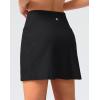 imageG Gradual Womens 16 Swim Skirt with Pockets High Waisted Tummy Control Modest Swimsuit Bathing Suit Bottoms for WomenBlack