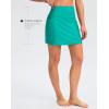 imageG Gradual Womens 16 Swim Skirt with Pockets High Waisted Tummy Control Modest Swimsuit Bathing Suit Bottoms for WomenCyan