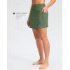 imageG Gradual Womens 16 Swim Skirt with Pockets High Waisted Tummy Control Modest Swimsuit Bathing Suit Bottoms for WomenGreen