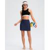 imageG Gradual Womens 16 Swim Skirt with Pockets High Waisted Tummy Control Modest Swimsuit Bathing Suit Bottoms for WomenNavy
