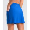 imageG Gradual Womens 16 Swim Skirt with Pockets High Waisted Tummy Control Modest Swimsuit Bathing Suit Bottoms for WomenVivid Blue