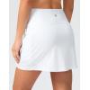 imageG Gradual Womens 16 Swim Skirt with Pockets High Waisted Tummy Control Modest Swimsuit Bathing Suit Bottoms for WomenWhite