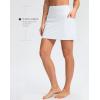 imageG Gradual Womens 16 Swim Skirt with Pockets High Waisted Tummy Control Modest Swimsuit Bathing Suit Bottoms for WomenWhite