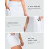 imageG Gradual Womens 16 Swim Skirt with Pockets High Waisted Tummy Control Modest Swimsuit Bathing Suit Bottoms for WomenWhite