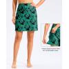 imageG Gradual Womens 18 Long Swim Skirt with Pockets High Waisted Modest Swimsuit Tummy Control Bathing Suit Bottoms for WomenLeaf