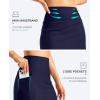 imageG Gradual Womens 18 Long Swim Skirt with Pockets High Waisted Modest Swimsuit Tummy Control Bathing Suit Bottoms for WomenNavy