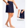 imageG Gradual Womens 18 Long Swim Skirt with Pockets High Waisted Modest Swimsuit Tummy Control Bathing Suit Bottoms for WomenNavy