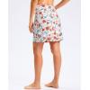 imageG Gradual Womens 18 Long Swim Skirt with Pockets High Waisted Modest Swimsuit Tummy Control Bathing Suit Bottoms for WomenOrange Flower