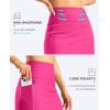 imageG Gradual Womens 18 Long Swim Skirt with Pockets High Waisted Modest Swimsuit Tummy Control Bathing Suit Bottoms for WomenRosy