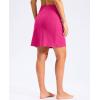 imageG Gradual Womens 18 Long Swim Skirt with Pockets High Waisted Modest Swimsuit Tummy Control Bathing Suit Bottoms for WomenRosy