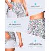 imageG Gradual Womens 4 Swim Board Shorts High Waisted Tummy Control Swimsuit Bathing Suit Bottoms for Women with Liner PocketE Boho Flower
