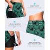 imageG Gradual Womens 4 Swim Board Shorts High Waisted Tummy Control Swimsuit Bathing Suit Bottoms for Women with Liner PocketLeaf