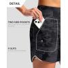 imageG Gradual Womens 5 Swim Board Shorts Quick Dry High Waisted Beach Shorts for Women Swimsuit Bottoms with Liner PocketsGrey Camo