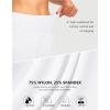 imageG Gradual Womens 7 Long Swim Board Shorts High Waisted Quick Dry Beach Swimming Shorts for Women with Liner PocketsWhite