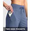 imageG Gradual Womens Bermuda Shorts with Pockets 11 Knee Length Stretch Comfy Drawstring Long Shorts for Women Summer WalkingUniverse Blue
