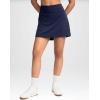 imageG Gradual Womens Tennis Skirt High Waisted Golf Skirts Athletic Skorts for Woman Workout Pickleball with Shorts PocketsCnavy