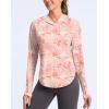 imageG Gradual Womens UPF 50 Sun Shirt with Hoodie Long Sleeve UV Protection Shirts Lightweight Hiking Fishing Shirts for WomenBlush Petal