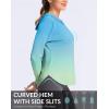 imageG Gradual Womens UPF 50 Sun Shirt with Hoodie Long Sleeve UV Protection Shirts Lightweight Hiking Fishing Shirts for WomenGreenYellow Gradient