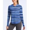 imageG Gradual Womens UPF 50 Sun Shirt with Hoodie Long Sleeve UV Protection Shirts Lightweight Hiking Fishing Shirts for WomenRipple Blue