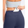 imageG Gradual Womens Yoga Capri Pants with Zipper Pocket High Waist Leggings Crop Straight Leg Workout Exercise Capris for WomenNavy