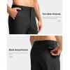 imageMens Golf Pants 303234 Stretch Dress Pants Quick Dry Casual Slacks Work Business Trousers for Men with PocketsBlack