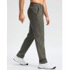 imageMens Golf Pants 303234 Stretch Dress Pants Quick Dry Casual Slacks Work Business Trousers for Men with PocketsSage Green