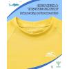 imageToddler Boys Swim Shirt Long Sleeve Rash Guard UPF 50 Sun Protection Shirts for Baby Kids Quick DryYellow