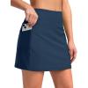 imageG Gradual Womens 16 Swim Skirt with Pockets High Waisted Tummy Control Modest Swimsuit Bathing Suit Bottoms for WomenDeep Blue