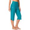 imageG Gradual Womens Swim Capri Pants 18 High Waisted Long Board Shorts UPF 50 Modest Swimsuits Pants with Pockets No LinerLake Blue