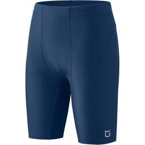 imageG Gradual Boys Swim Jammers Youth Competitive Swim Team Trunks Quick Dry Stretch Racing Swimsuit Swimming Shorts for BoyDark Blue