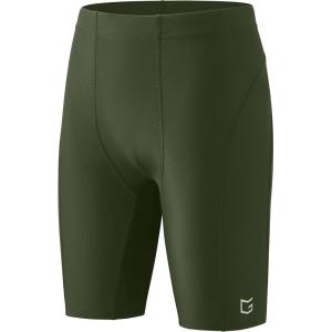 imageG Gradual Boys Swim Jammers Youth Competitive Swim Team Trunks Quick Dry Stretch Racing Swimsuit Swimming Shorts for BoyOlive