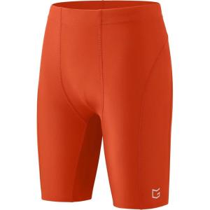 imageG Gradual Boys Swim Jammers Youth Competitive Swim Team Trunks Quick Dry Stretch Racing Swimsuit Swimming Shorts for BoyOrange