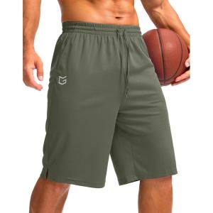 imageG Gradual Mens Athletic Shorts with Pockets 11 Long Basketball Shorts Lightweight Quick Dry Gym Workout Shorts for MenSage