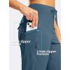 imageG GRADUAL Womens Capri Pants with 3 Zipper Pockets Lightweight Quick Dry Hiking Travel Capris Pants for Women Casual SummerDark Blue