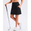 imageG Gradual 1618 Skorts for Woman Golf Skirts 3 Pockets Women High Waisted Athletic Skirt Tennis Pickleball Casual SummerBlack