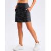 imageG Gradual 1618 Skorts for Woman Golf Skirts 3 Pockets Women High Waisted Athletic Skirt Tennis Pickleball Casual SummerBlack Camo