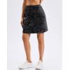 imageG Gradual 1618 Skorts for Woman Golf Skirts 3 Pockets Women High Waisted Athletic Skirt Tennis Pickleball Casual SummerBlack Camo