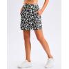 imageG Gradual 1618 Skorts for Woman Golf Skirts 3 Pockets Women High Waisted Athletic Skirt Tennis Pickleball Casual SummerBlack Flower
